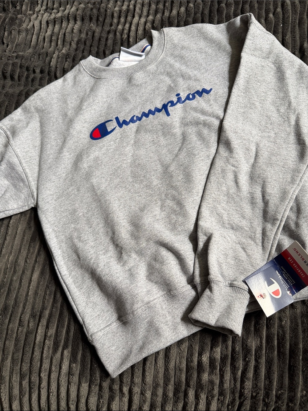Champion Gray Crewneck Sweatshirt